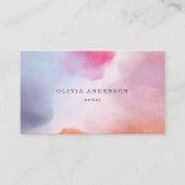 Pastel Dream | Elegant en mooi Visitekaartje (Voorkant)