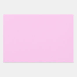 Pastel Dream – roze, blauw, groen inpakpapier Vel