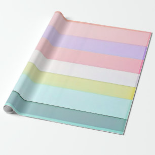 Pastel Dreams: Delicate Line Art Cadeaupapier