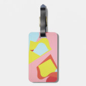 Pastel Dreamscape Luggage Tag Bagagelabel (Achterkant verticaal)