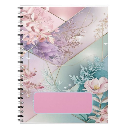 Pastel Dreamscape Spiral Notitieboek (Voorkant)