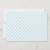 Pastel Drie Snel Verjaardagsrace Kaart (Achterkant)