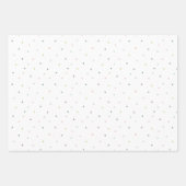 Pastel Driehoek Doodle Patroon Inpakpapier Vel (Voorkant)