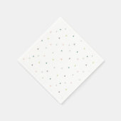 Pastel Driehoek Doodle Patroon Servet (Hoek)