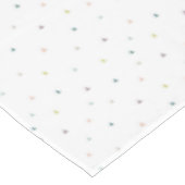 Pastel Driehoek Doodle Patroon Tafelkleed (Gekanteld)