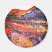 Pastel Dromen Sangria Magneet (Voorkant)