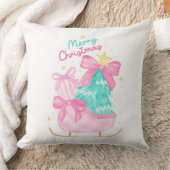 pastel droom blauw, roze en geel cadeau kussen (Deken)