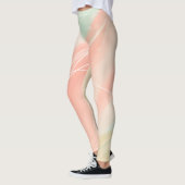 Pastel droomt van Abstracte kunst Leggings (Links)