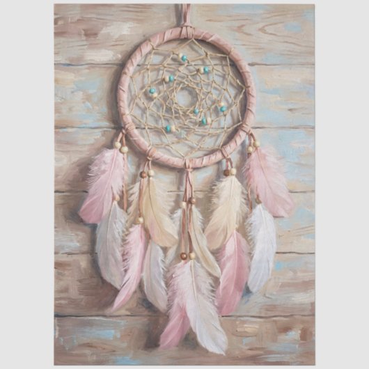 Pastel Droomvanger Decoupage Tissuepapier (Voorkant)