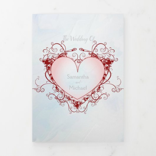 Pastel Droy Wedding Uitnodiging (Cover)
