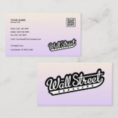 Pastel Dual Gradient - Visitekaartje Design (Voorkant / Achterkant)