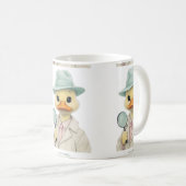 Pastel Duck Detective Koffiemok (Voorkant rechts)