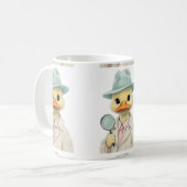 Pastel Duck Detective Koffiemok (Voorkant links)