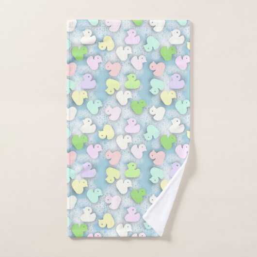 Pastel Ducks- Milky Bath Bad Handdoek (Handdoek)