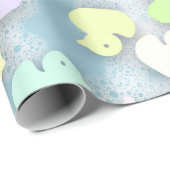 Pastel Ducks- Milky Bath Cadeaupapier (Rol Hoek)