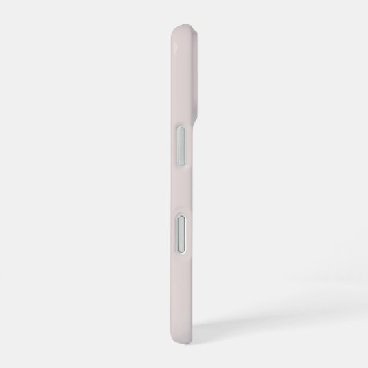 Pastel Dusty Blush Pink New Mrs Last Name Bride iPhone 16 Hoesje (Rechterkant)