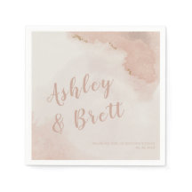Pastel Dusty Pink Glitter Gold Trendy Weddenschap
