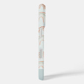 Pastel Earth Tone Boho Rainbow Patroon Case-Mate iPhone Case (Achterkant / Rechts)