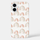 Pastel Earth Tone Boho Rainbow Patroon Case-Mate iPhone Case (Achterkant)