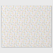 Pastel Easter Bunnies, Eggs, and Chicks Cadeaupapier (Vlak)