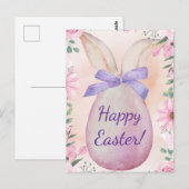 Pastel Easter card Briefkaart (Voorkant / Achterkant)