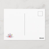 Pastel Easter card Briefkaart (Achterkant)