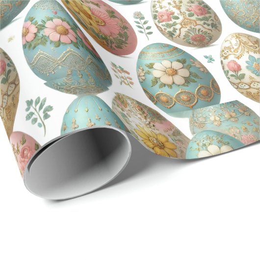  Pastel Easter Egg Delight Cadeaupapier (Rol Hoek)
