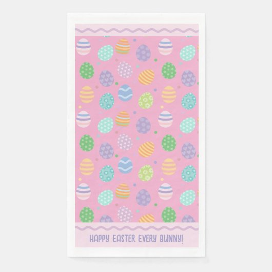 Pastel Easter Egg Papier servet (Voorkant)
