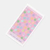 Pastel Easter Egg Papier servet (Hoek)