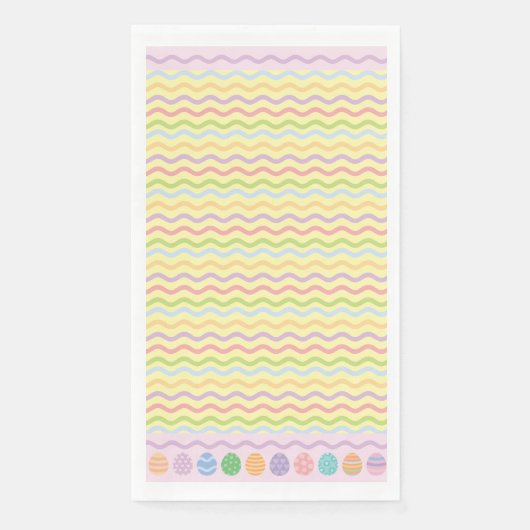 Pastel Easter Egg Papier servet (Voorkant)