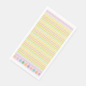 Pastel Easter Egg Papier servet (Hoek)