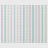 Pastel Easter Egg Pattern – Spring Holiday Design Cadeaupapier (Vlak)