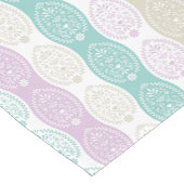 Pastel Easter Egg Pattern – Spring Holiday Design Korte Tafelloper (Hoek)