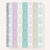 Pastel Easter Egg Pattern – Spring Holiday Design Notitieboek (Voorkant)