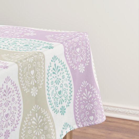 Pastel Easter Egg Pattern – Spring Holiday Design Tafelkleed (Voorbeeld)