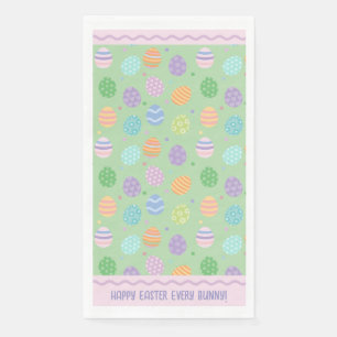 Pastel Easter Egg Set Papier servet
