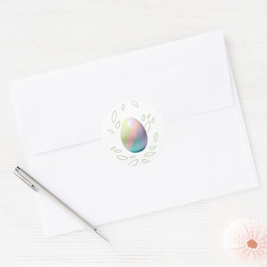 pastel easter egg Sticker (Envelop)