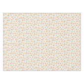 Pastel Easter Eggs & Carrots Watercolor Pattern  Tafelkleed (Voorkant (Horizontaal))