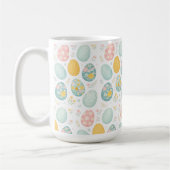 Pastel Easter Eggs Floral Pattern - Cute Spring  Koffiemok (Links)