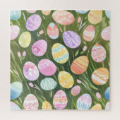 Pastel Easter Eggs | Prachtige lente Waterverf Legpuzzel (Verticaal)