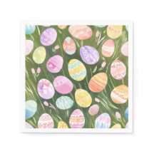 Pastel Easter Eggs | Prachtige lente Waterverf