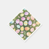 Pastel Easter Eggs | Prachtige lente Waterverf Servet (Hoek)