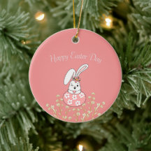 Pastel Easter Ornament - Gepersonaliseerd & feeste