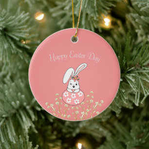 Pastel Easter Ornament - Gepersonaliseerd & feeste