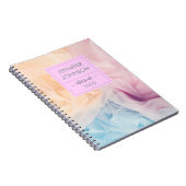 Pastel Editable  Notitieboek (Rechterzijde)
