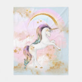 Pastel Eenhoorn Deken (Voorkant)