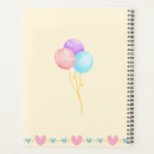 Pastel Eenhoorn Droom Notitieboek (Achterkant)