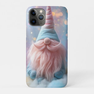 Pastel Eenhoorn Gnoom / Gonk met pluizige roze baa Case-Mate iPhone Case