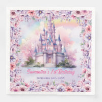 Pastel Eenhoorn Meisje Verjaardag Fairy kasteel