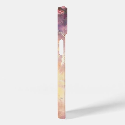 Pastel Eenhoorn met aangepaste naam Case-Mate iPhone Case (Achterkant / Rechts)